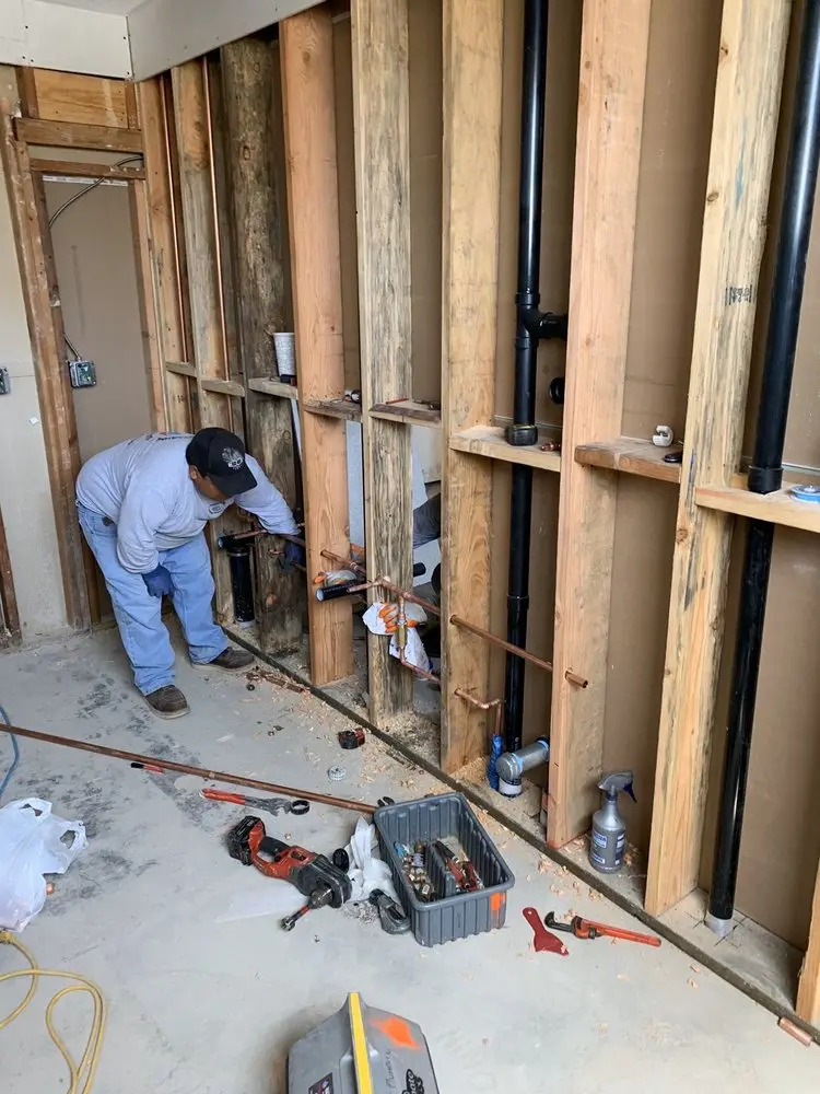 Commercial rough-in plumbing for Trenchless Sewer Repair in Sayre
